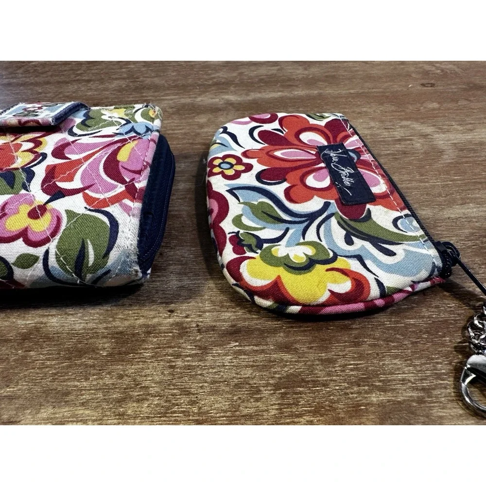 Vera Bradley Hope Garden Pattern Wallet & Coin Purse